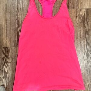 Athleta hot pink tank size medium